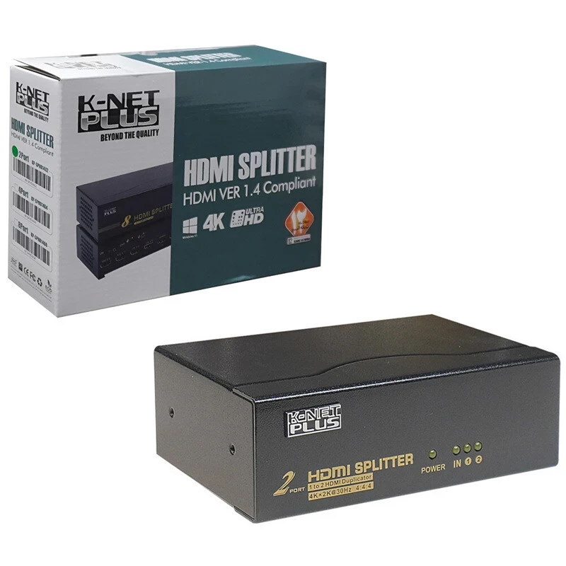 اسپلیتر 2 پورت HDMI کی نت پلاس KP-S642