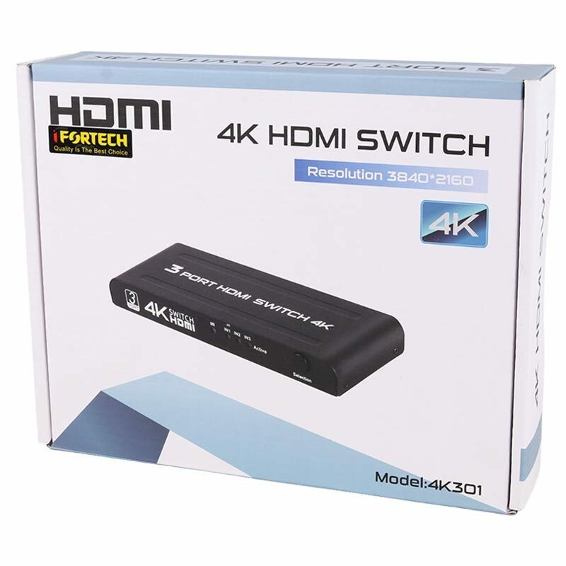 سوییچ Ifortech 4K301 3Port HDMI