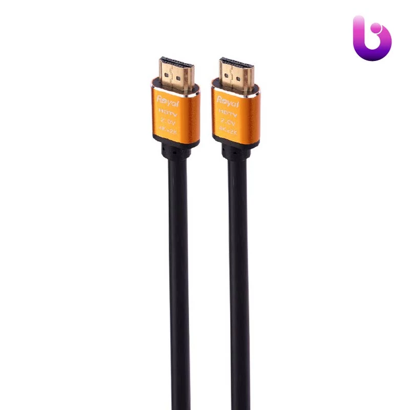 کابل Royal HDMI v2.0 4K 1.5m