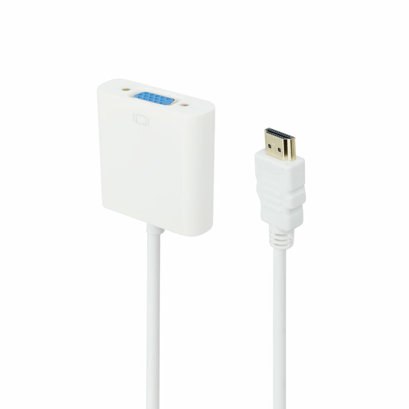 تبدیل V-net VGA To HDMI + کابل صدا