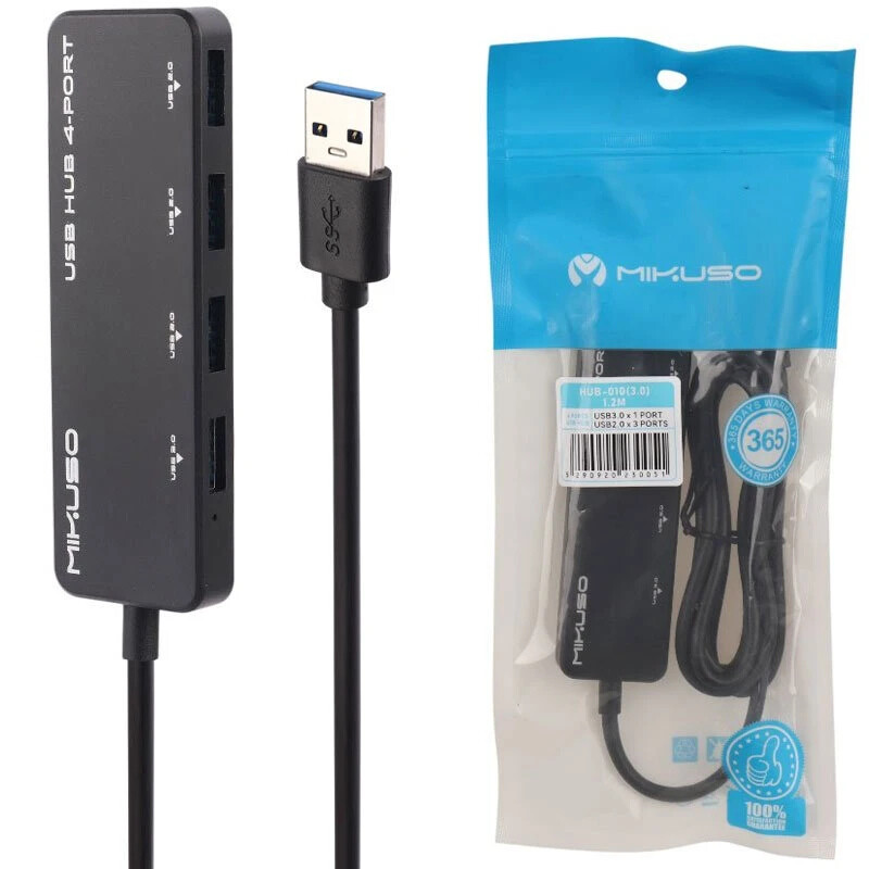 هاب 4 پورت USB 3.0 میکوسو HUB-010 طول 1.2 متر
