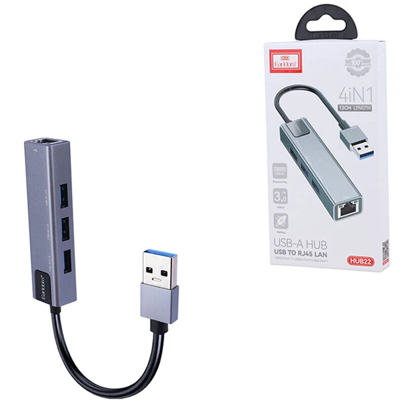 هاب 4 پورت USB 3.0 ارلدام HUB22