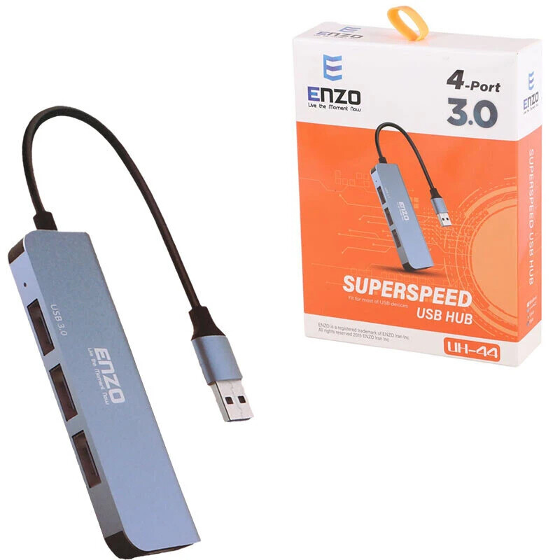 هاب 4 پورت USB 3.0 انزو UH-44