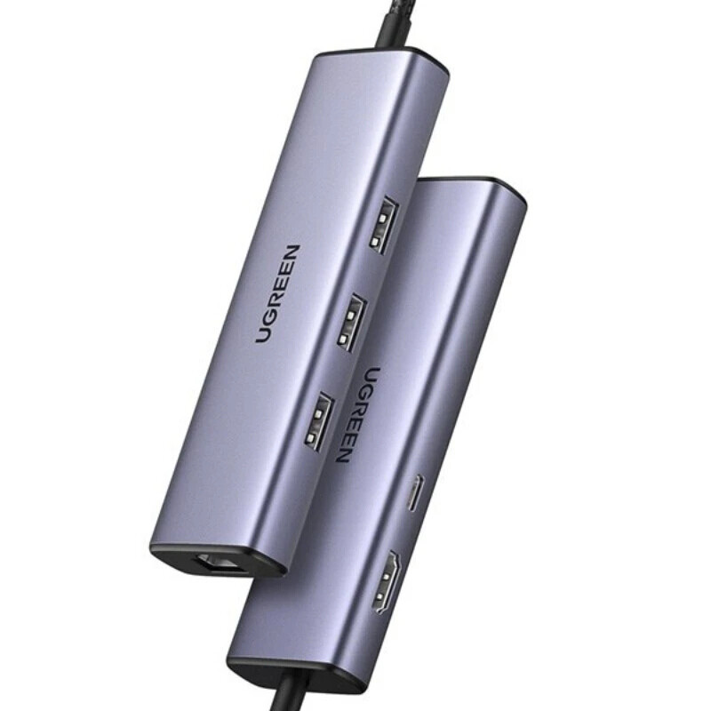 هاب 6 پورت Type-C یوگرین CM512-15598