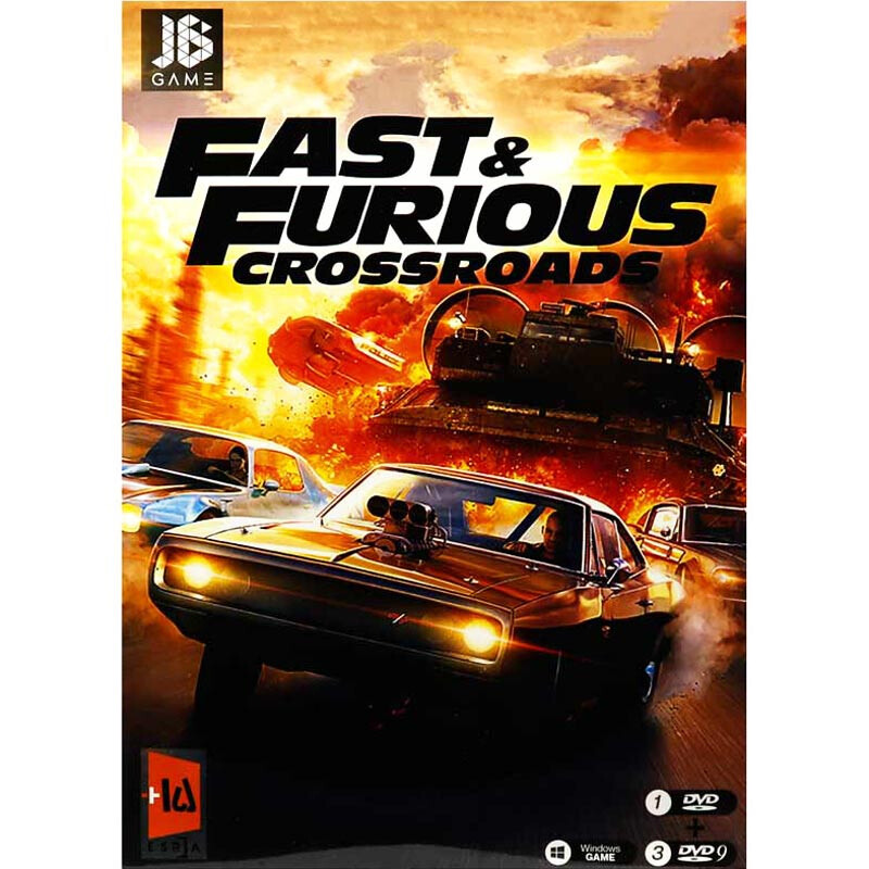بازی Fast &amp; Furious CrossRoads 3DVD9+1DVD JB-TEAM مناسب برای PC