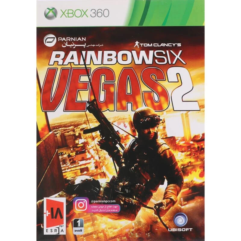 بازی Tom Clancy's Rainbow Six Vegas 2 پرنیان مناسب برای XBOX 360