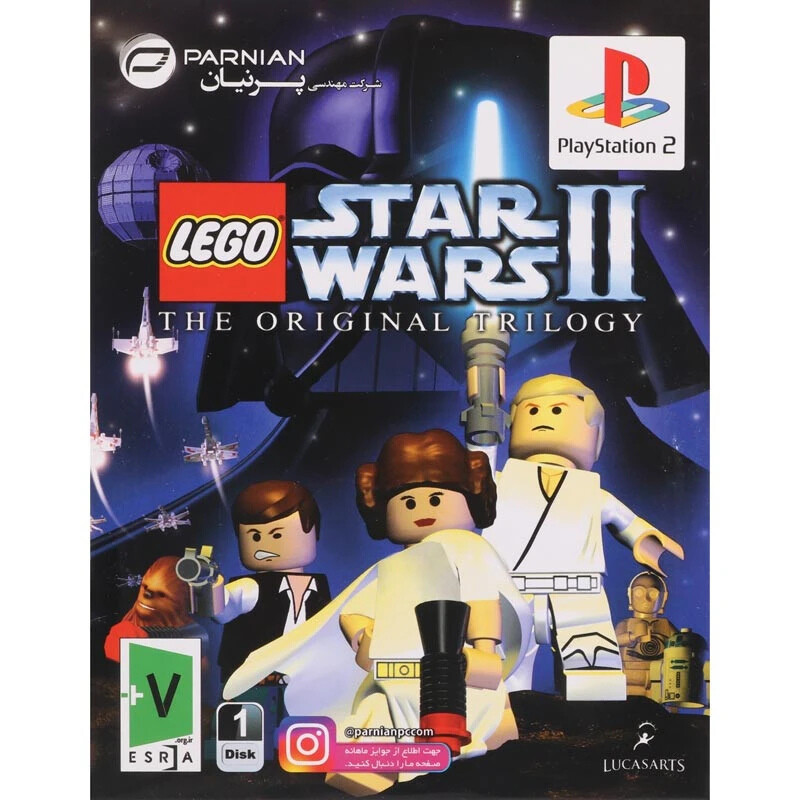 بازی Lego Star Wars II پرنیان مناسب برای PS2