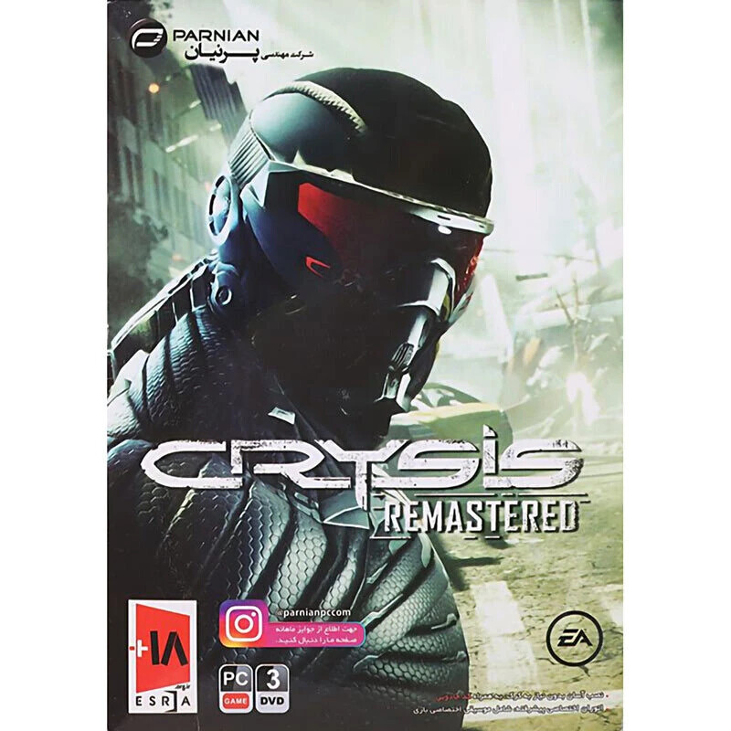 بازی Crysis Remastered 3DVD پرنیان مناسب برای PC
