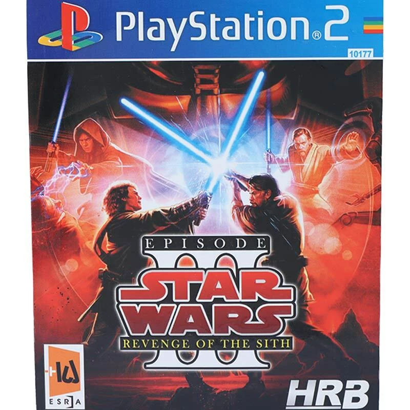 بازی Star Wars Episode III Revenge of the Sith HRB مناسب برای PS2