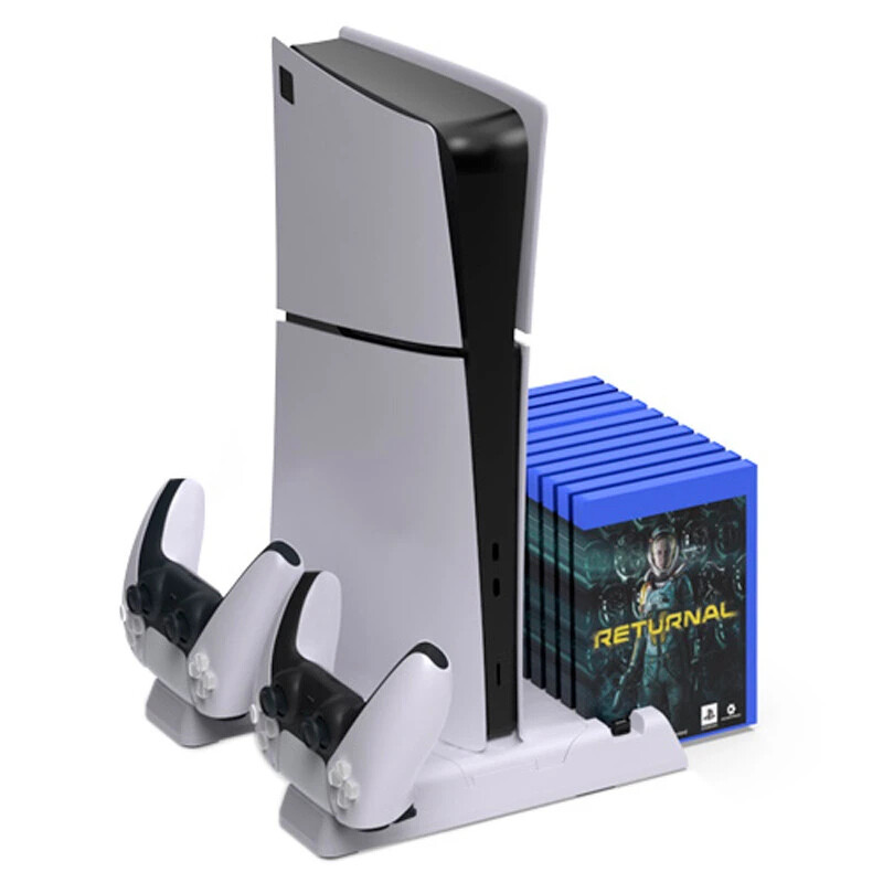خنک کننده و شارژر دسته PS5/PS5 Slim دابی P-5 TP5-3537B