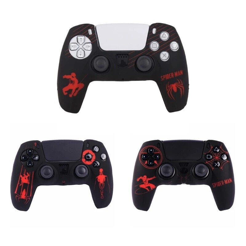 روکش دسته بازی PS5 طرح Spider Man بسته 3 عددی