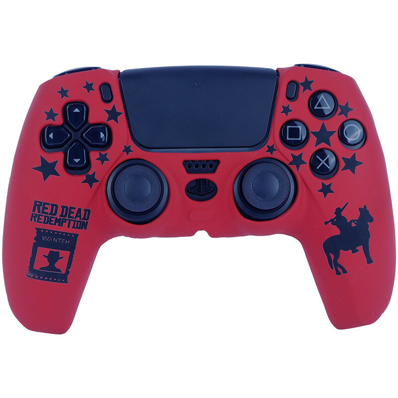 روکش دسته بازی Deadskull PS5 طرح Red dead redemption