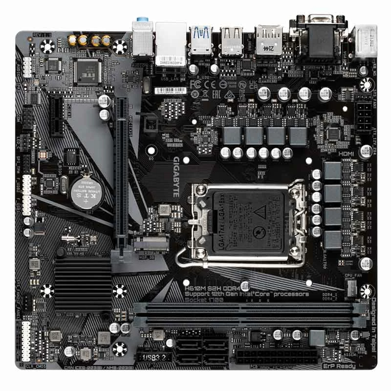 مادربرد گیگابایت H610M S2H rev.1.1