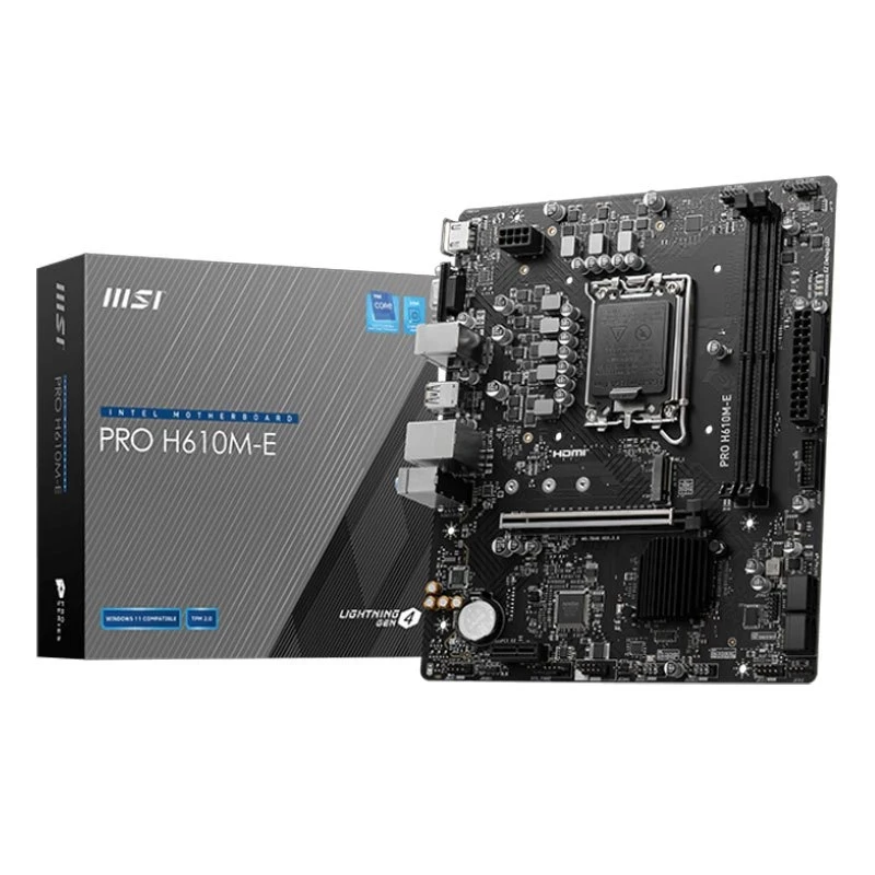 مادربرد ام اس آی Pro H610M-E DDR5