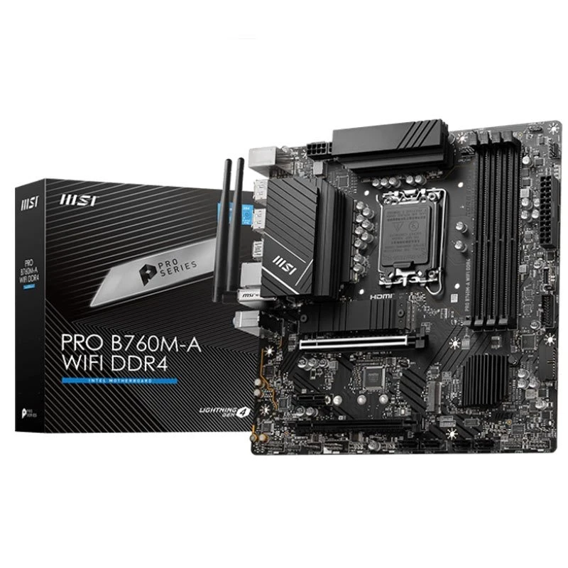 مادربرد ام اس آی Pro B760M-A WIFI DDR4