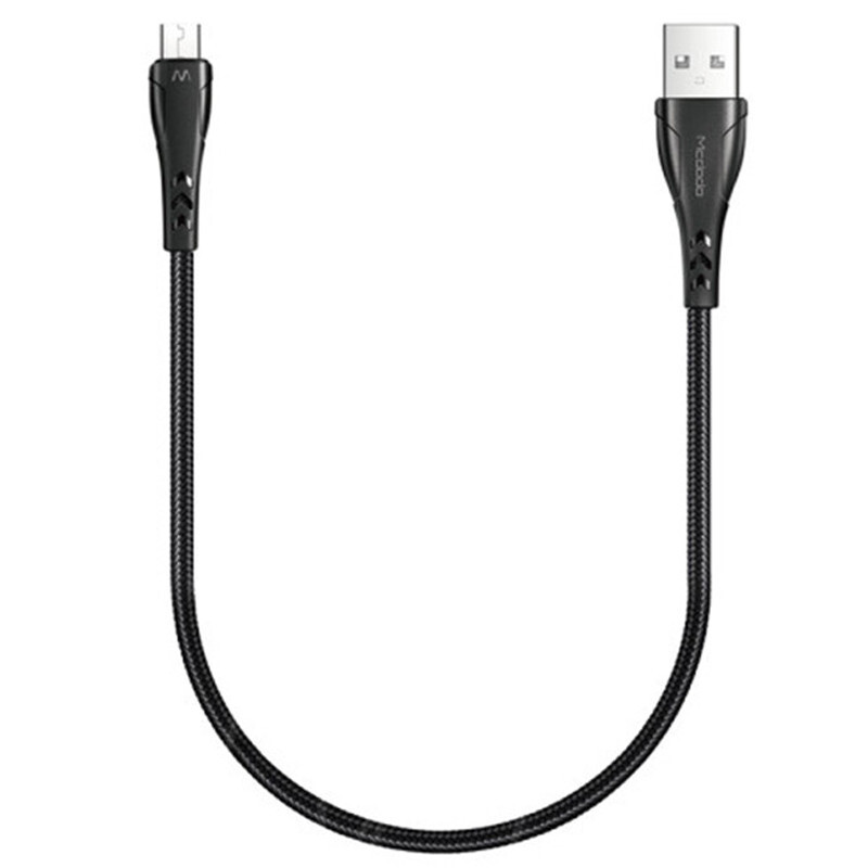 کابل کوتاه میکرو یو اس بی فست شارژ 3 آمپر مک دودو CA-745 طول 20 سانتی متر