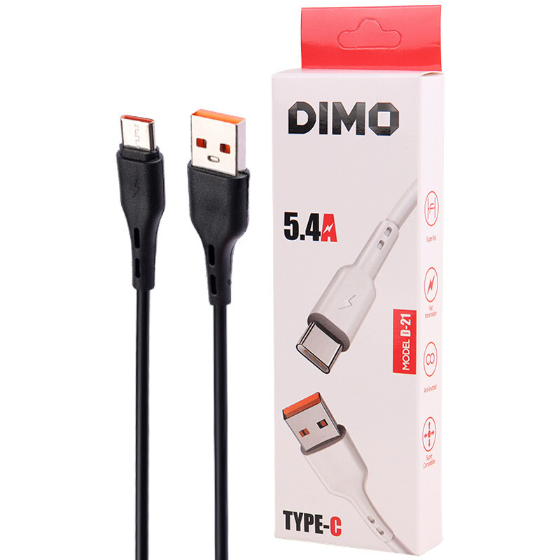 کابل تایپ سی Dimo D-21 5.4A 80cm
