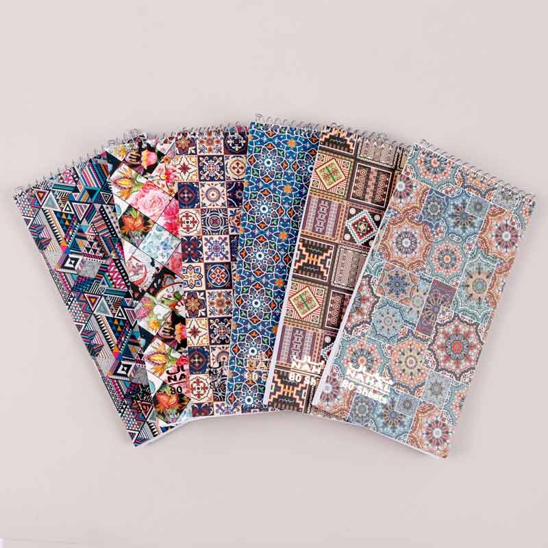 دفترچه یادداشت 80 برگ نهال آلما کد 1339 بالا بازشو