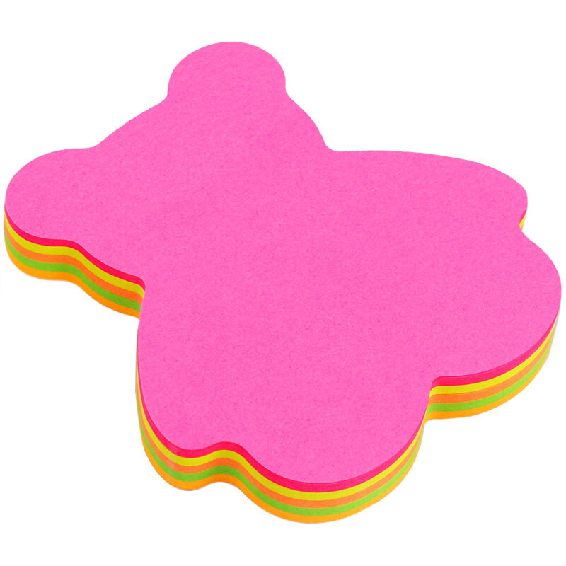 کاغذ یادداشت چسب دار طرح اشکال Xing Li S1-3 7.6*7.6cm بسته 100 برگی