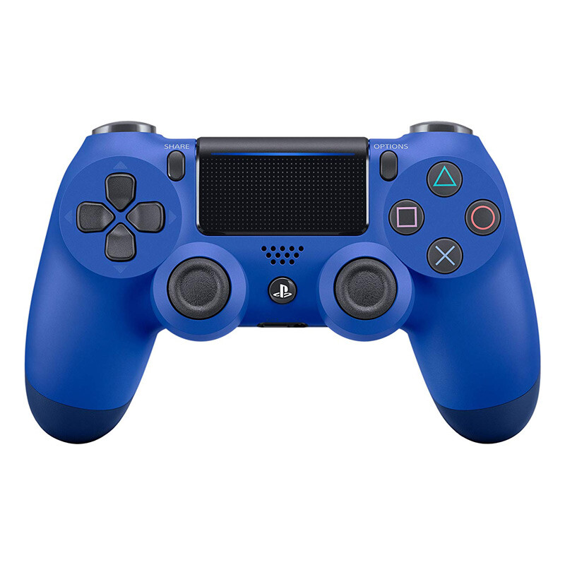 دسته بی سیم SONY PlayStation 4 DualShock 4 High Copy آبی کاربنی