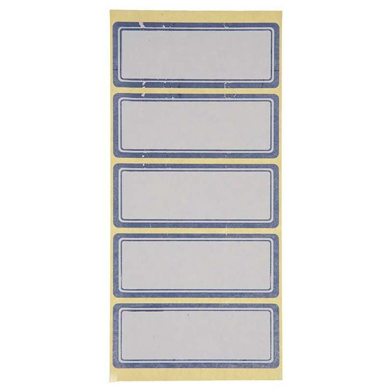 برچسب دور آبی تک Board 60*25mm بسته 500 عددی