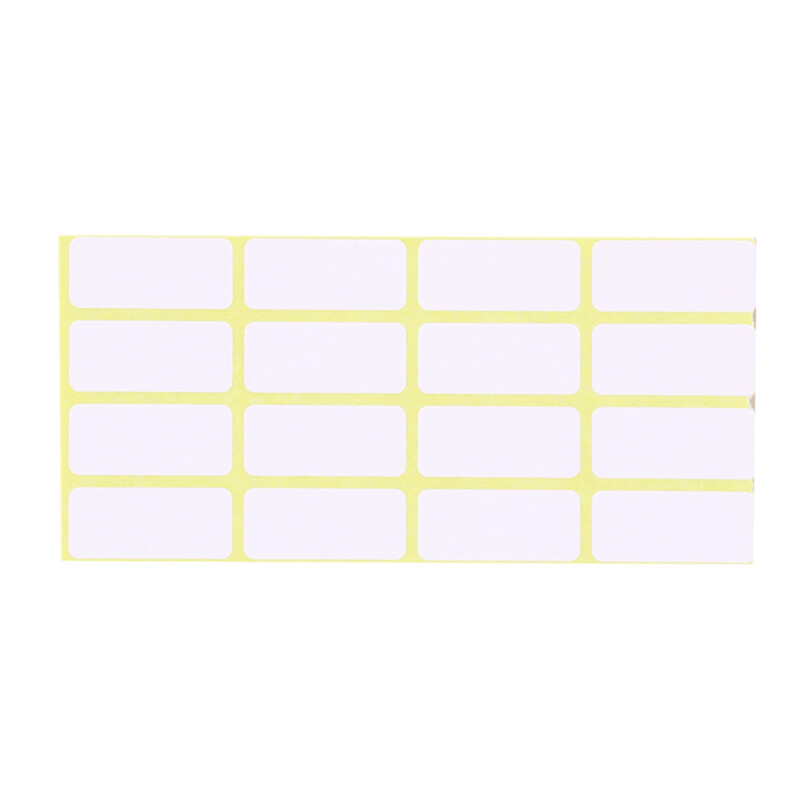 برچسب دور سفید 13*33 میلی متر بسته 1600 عددی کد 2