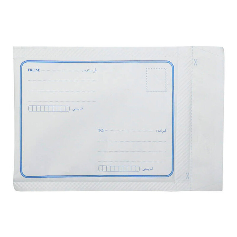 پاکت پست حباب دار A5 سفید بسته 50 عددی