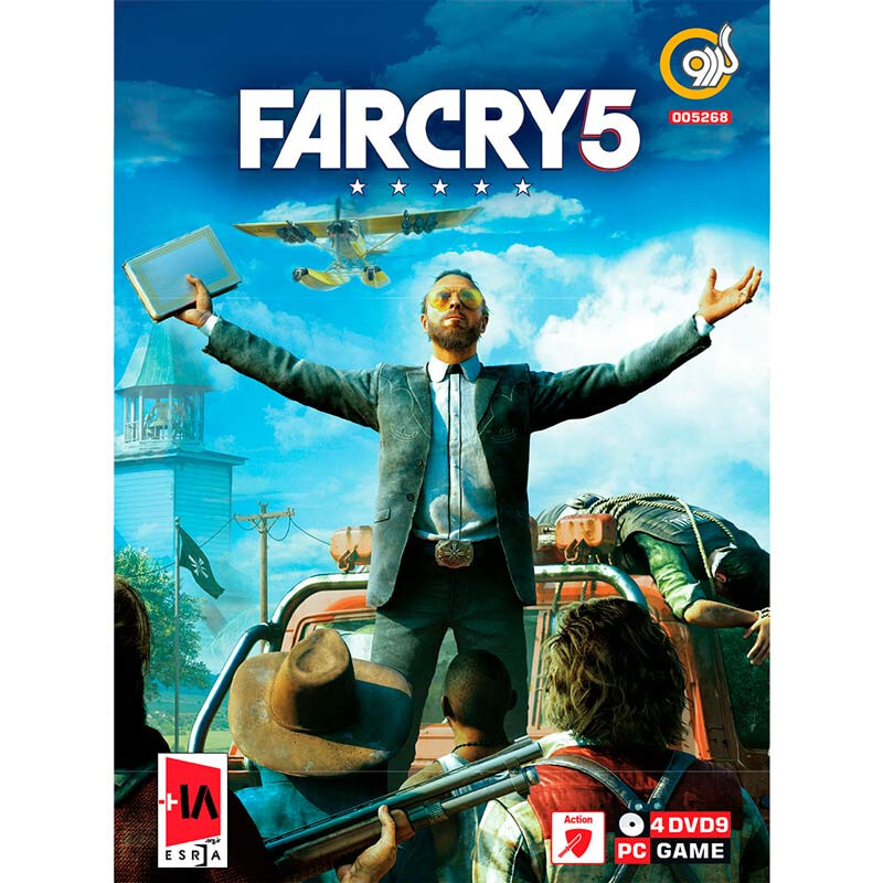بازی Farcry 5 4DVD9 گردو مناسب برای PC