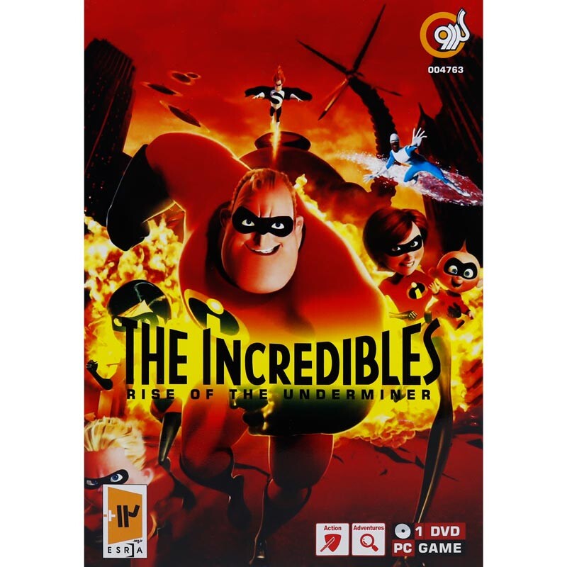 بازی The Incredibles Rise of The Underminer 1DVD گردو مناسب برای PC
