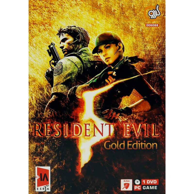 بازی Resident Evil 5 Gold Edition 1DVD گردو مناسب برای PC