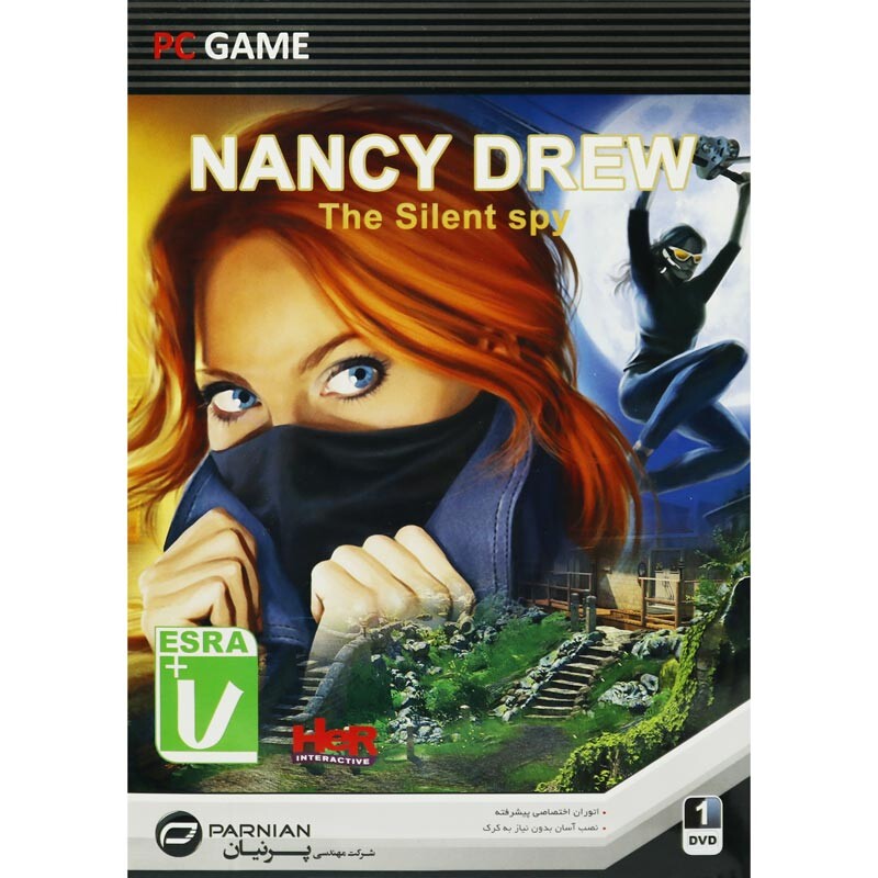 بازی Nancy Drew The Silent Spy 1DVD پرنیان مناسب برای PC