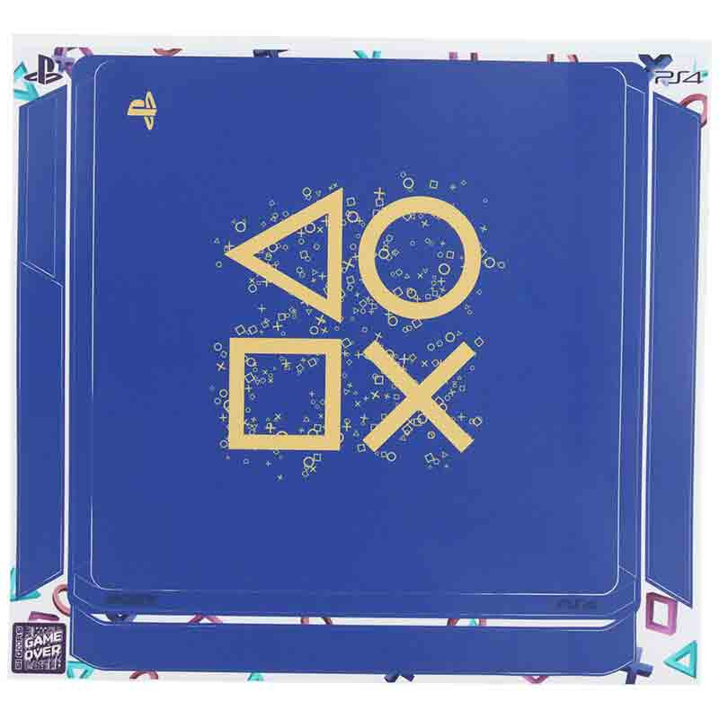 اسکین پلی استیشن 4 اسلیم طرح دکمه دسته بازی