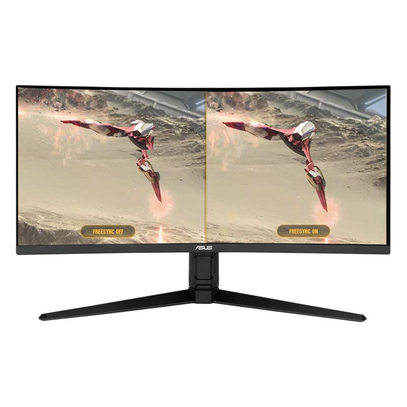 مانیتور گیمینگ خمیده ایسوس TUF Gaming VG34VQL1B سایز 34 اینچ
