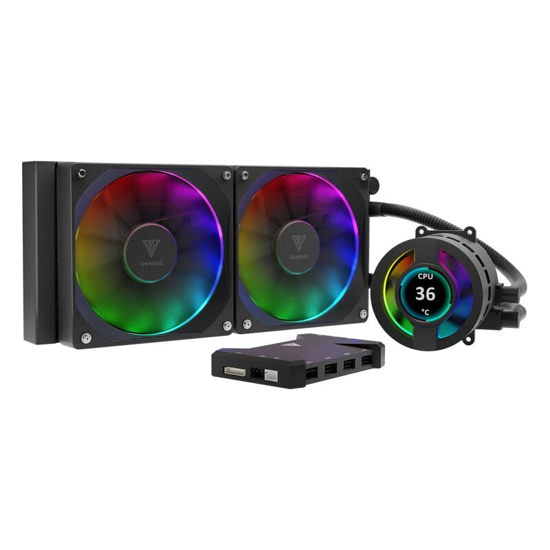 خنک کننده مایع پردازنده گیم دیاس Chione P3-240U ARGB