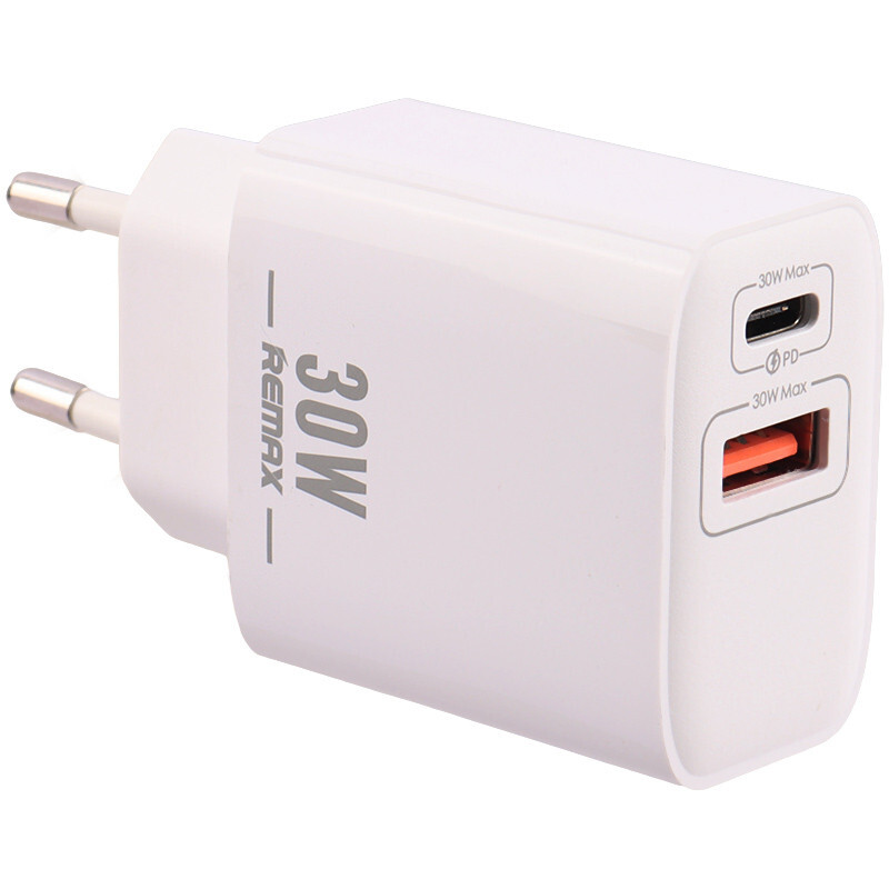 کلگی فست شارژ Remax RP-U82 2Port 3A QC PD3.0 30W