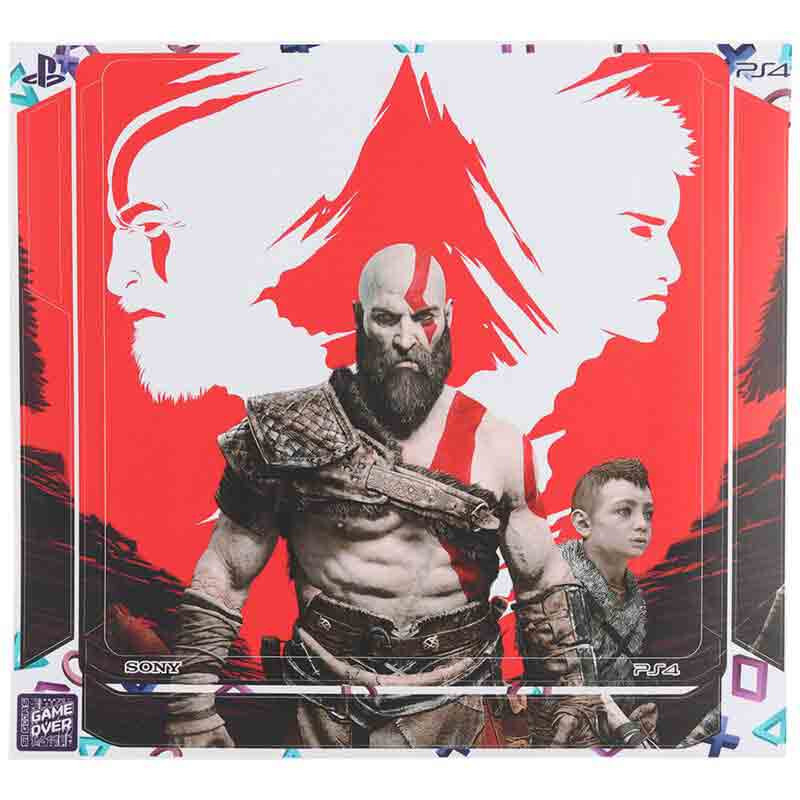 اسکین پلی استیشن 4 اسلیم طرح God Of War