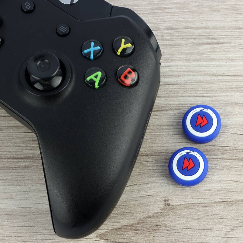 روکش آنالوگ دسته بازی Play Station/XBOX طرح Ghost of Tsushima سرمه ای