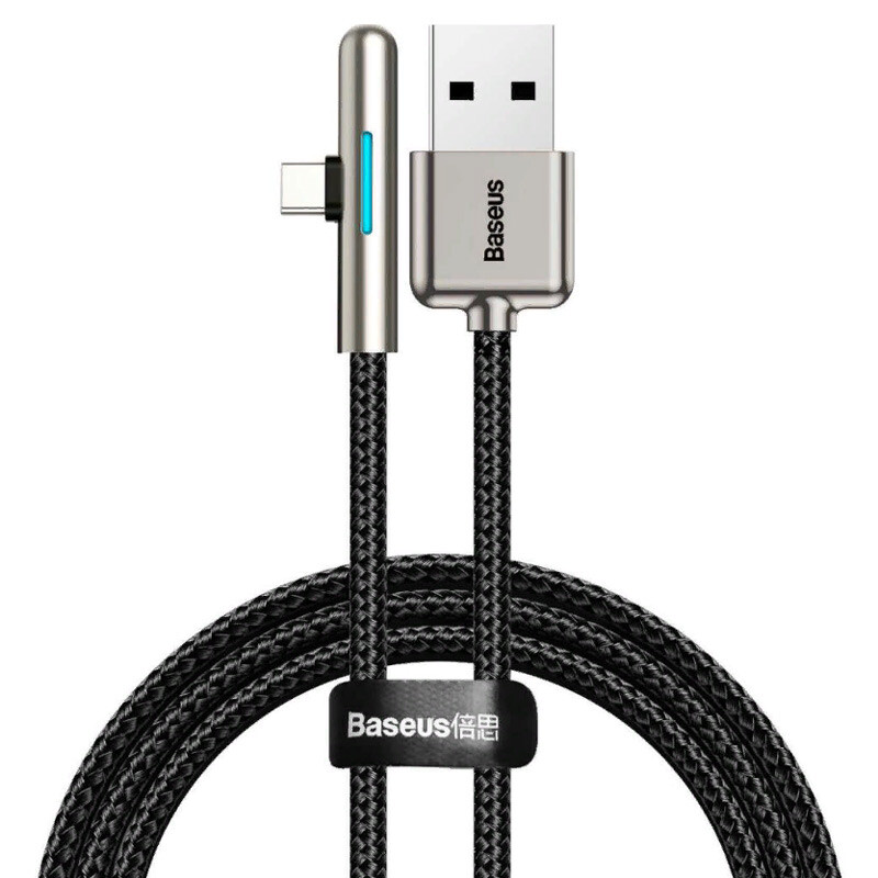 کابل فست شارژ Baseus CAT7C-B 4A 1m Type-C یکسر L