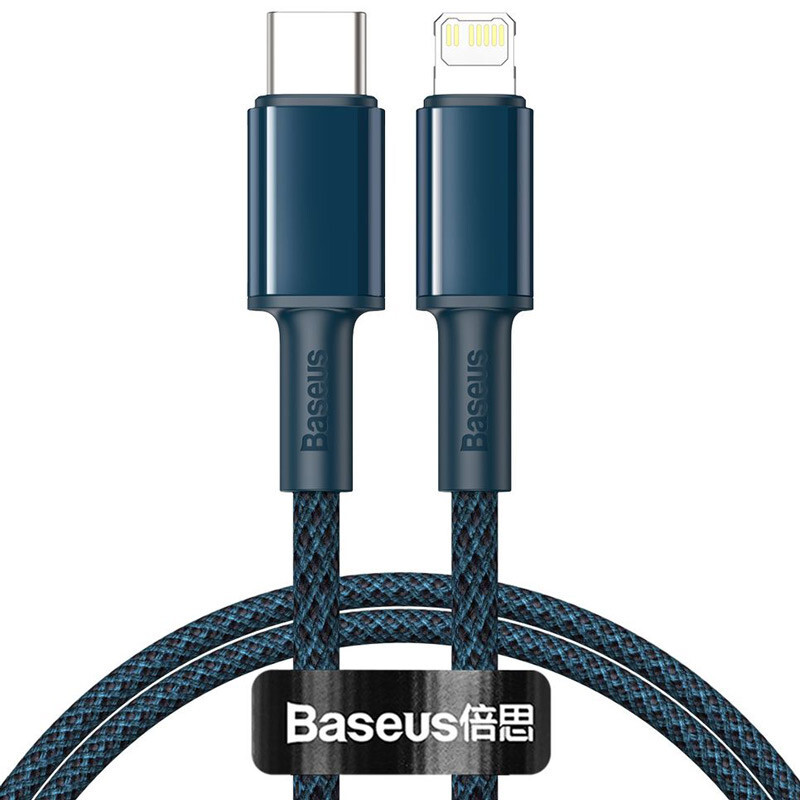 کابل تبدیل فست شارژ Baseus CATLGD Type-C to Lightning 3A PD 20W 1m