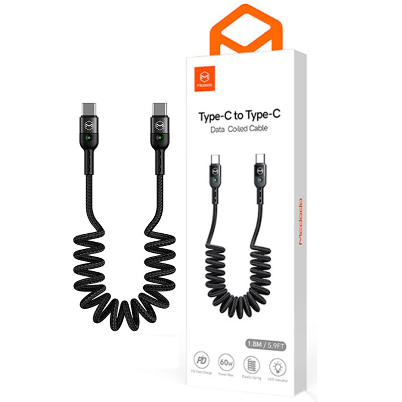 کابل تبدیل فست شارژ Mcdodo CA-7860 QC4 Type-C To Type-C 1.8m