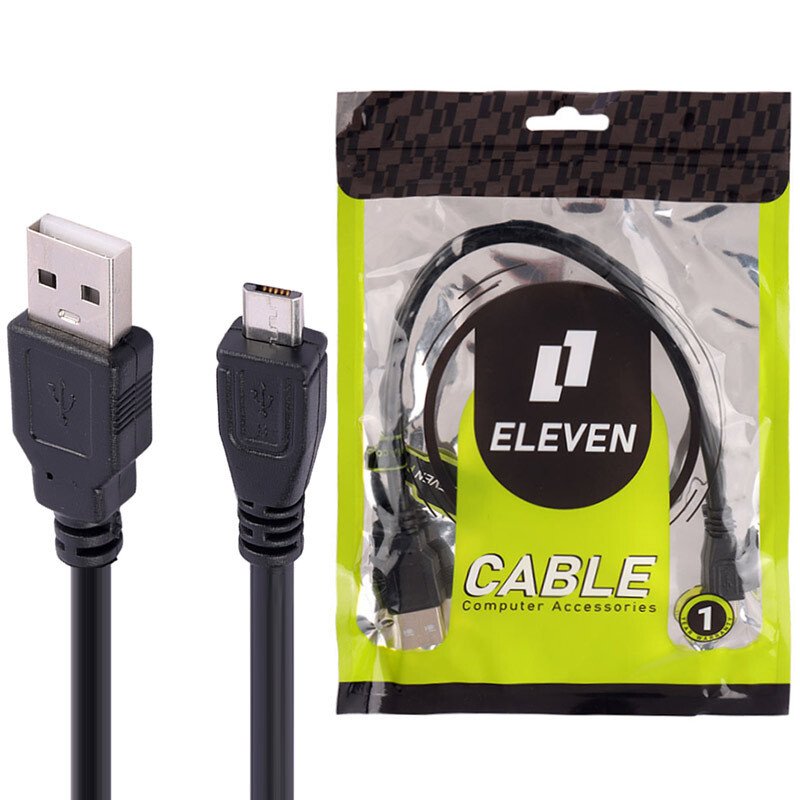 کابل کوتاه میکرو یو اس بی ایلون طول 30 سانتی متر