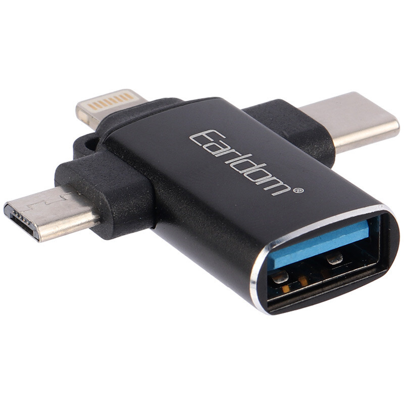تبدیل Earldom ET-OT80 OTG USB3.0 To MicroUSB / Lightning / Type-C
