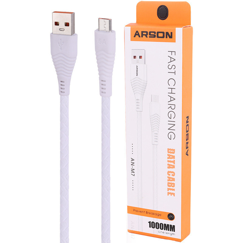 کابل میکرو یو اس بی Arson AN-M7 2.1A 1m