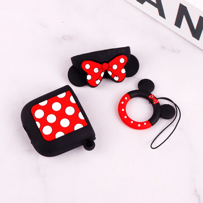 محافظ ایرپاد سیلیکونی عروسکی میکی موس پاپیونی