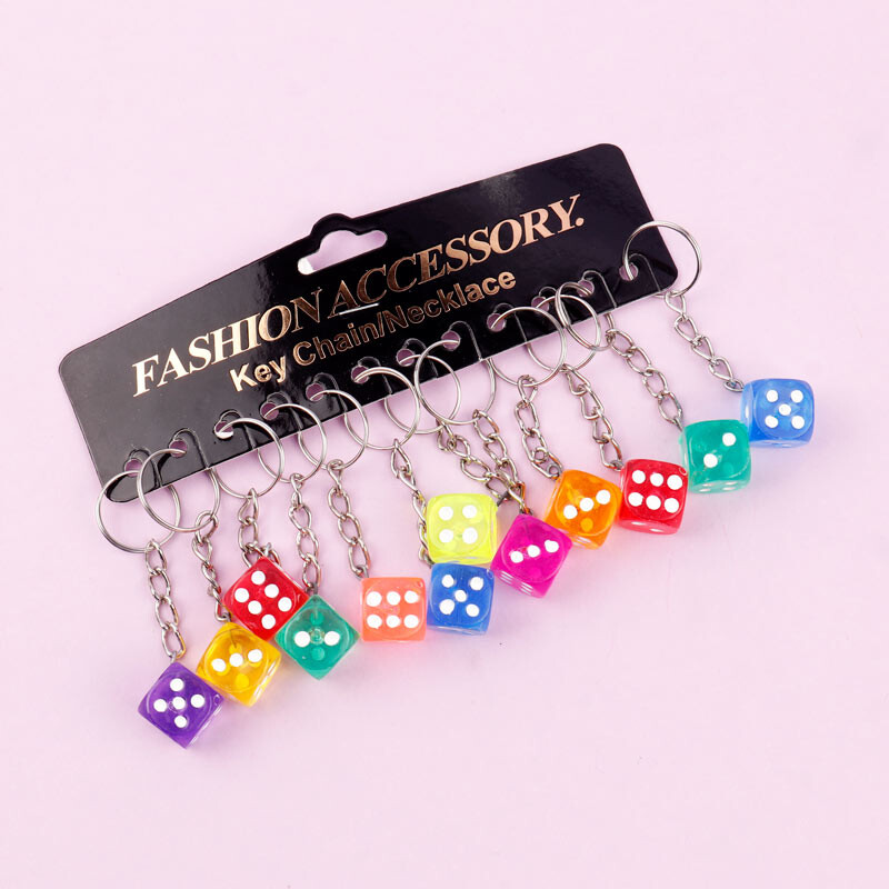 جا کلیدی تاس شیشه ای کوچک