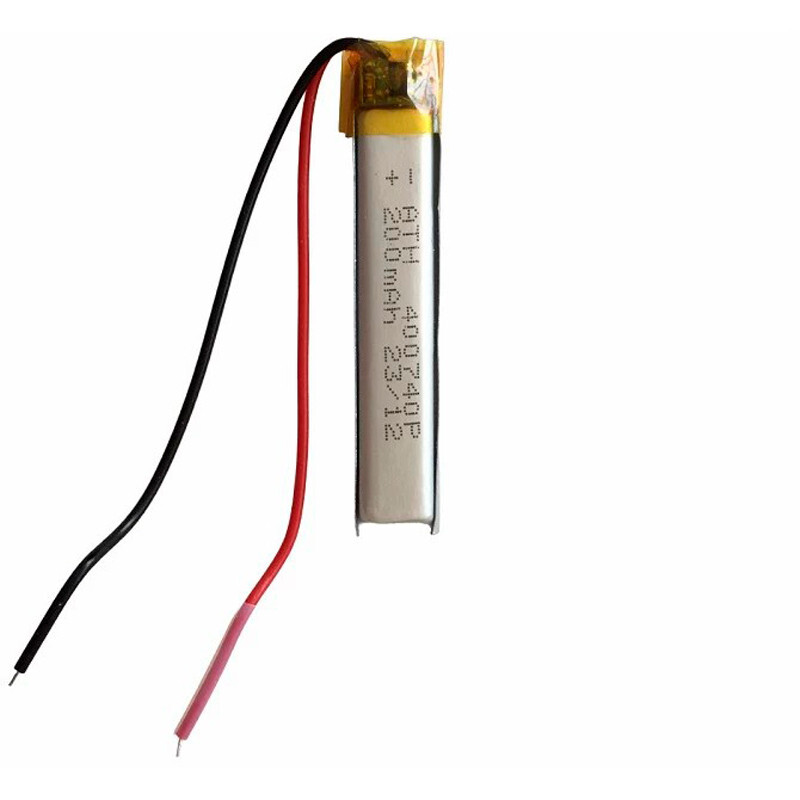 باتری لیتیوم 200mAh 40*7*4mm 400740P