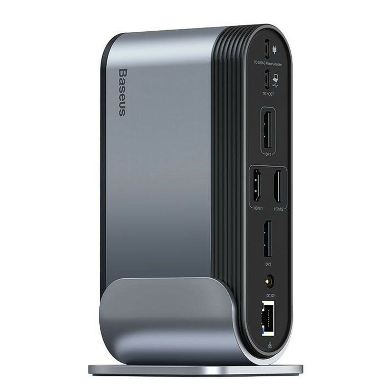 هاب 16 پورت Type-C باسئوس CAHUB-BG0G