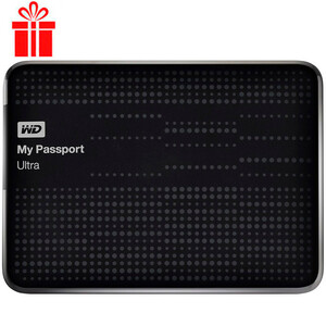 هارد اکسترنال وسترن دیجیتال Western Digital My Passport Ultra Copy 1TB + هدیه کیف هارد