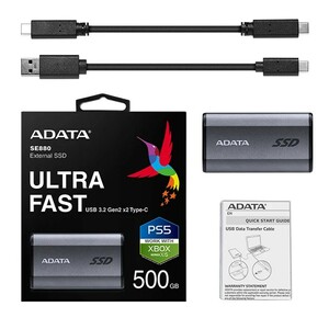 حافظه اکسترنال SSD ای دیتا Adata SE880 500GB