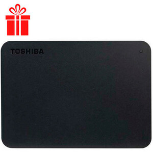 هارد اکسترنال توشیبا Toshiba Canvio Basics 1TB + هدیه کیف هارد